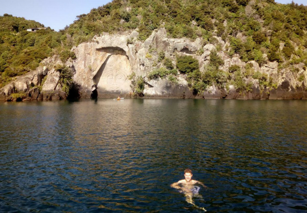 maori rock carvings - cheap things to do in Taupo