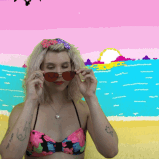 beach hair