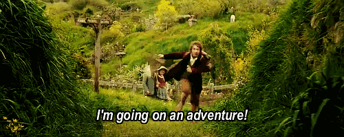 we're going on an adventure