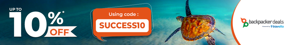 Backpacker Deals Promo Code SUCCESS10 - Get up to 20% OFF