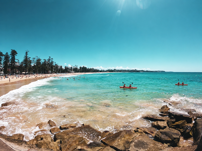 Kayaking in Spit Bridge to Manly