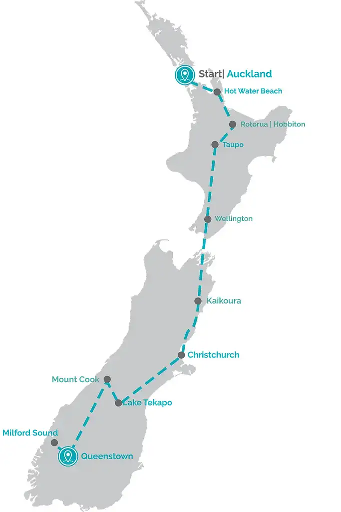 21 Day Ultimate New Zealand Highlights | Auckland to Queenstown