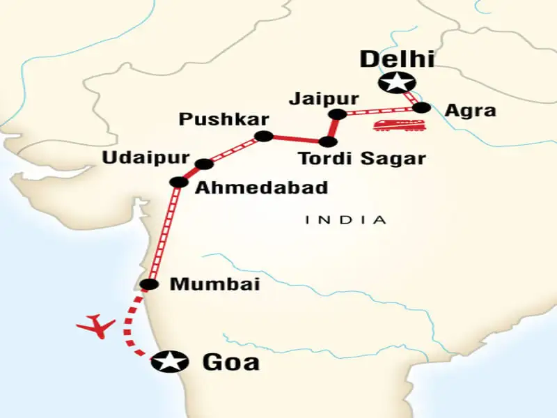 15 Day Uncover India Tour: Delhi to Goa | G Adventures 18-30's