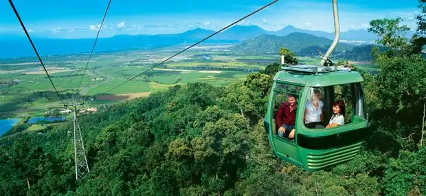 Cairns Ballooning Scenic Flight & Skyrail & Kuranda Rail Package