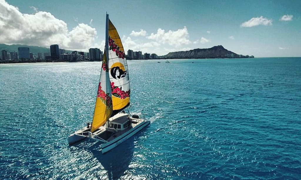 Sailling in Hawaii