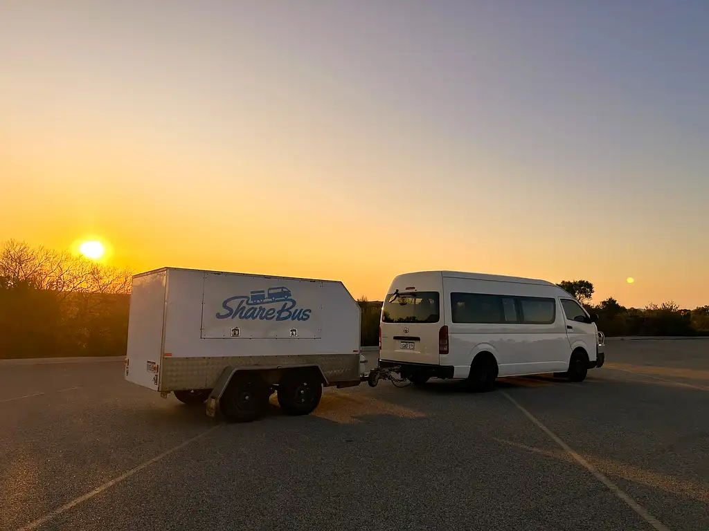 Share Bus Perth to Broome or Broome to Perth | 21 Days