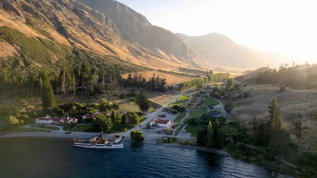 Walter Peak Farm Tour on TSS Earnslaw