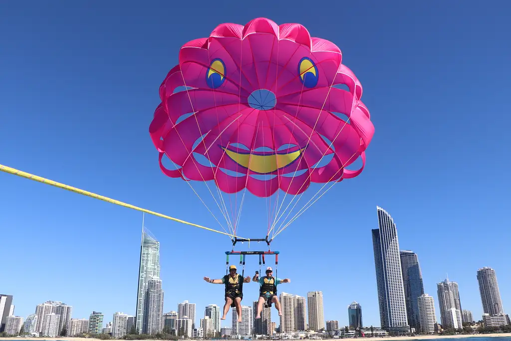 Tandem Parasail & Jet Boat Ride | Gold Coast