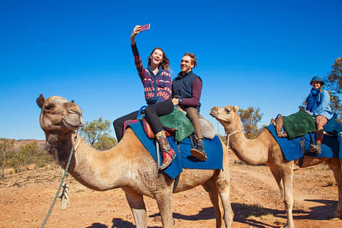 camel riding alice springs