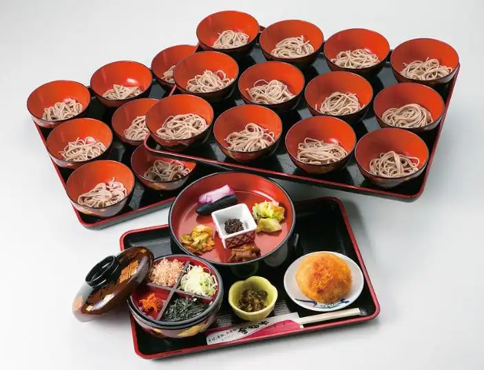Wanko Soba Feast in Hanamaki City