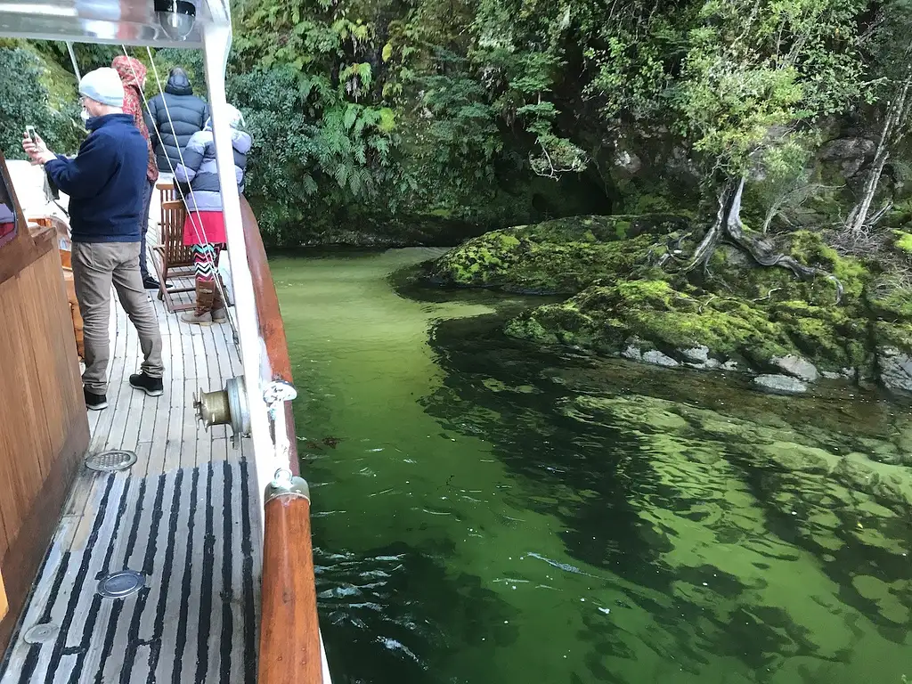 Cruise Lake Te Anau On A Historic Ship
