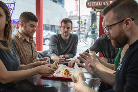 Chicago deep dish pizza