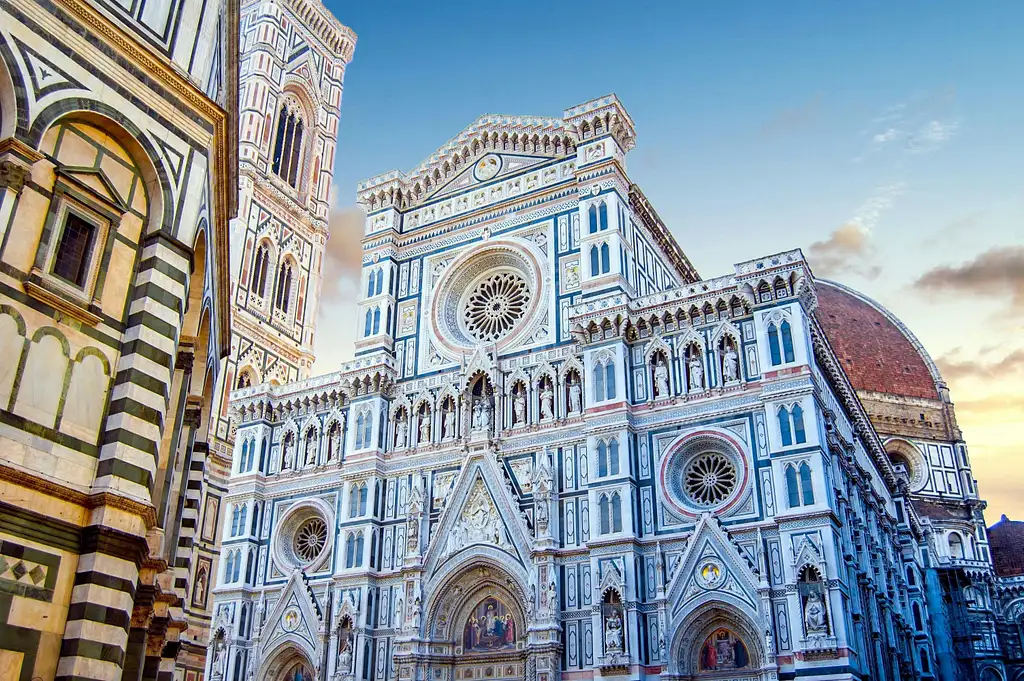 Entry to the Florence Cathedral Complex And Brunelleschi's Dome