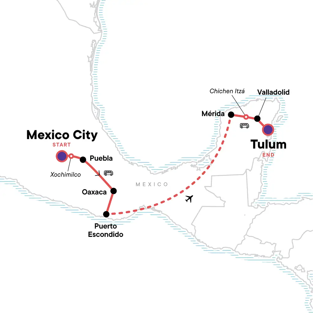 13 Days Central Mexico & Yucatan: Mexico City, Oaxaca, Oh Yeah | G Adventures 18-35's