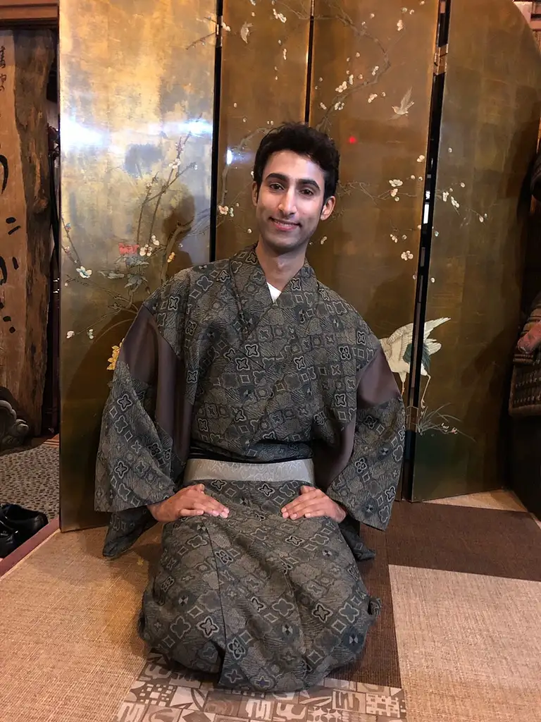 Kimono Walk Through Koko-en Garden in Himeji Castle