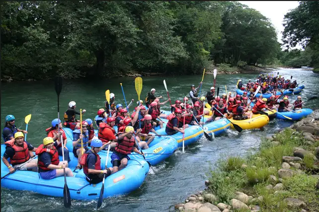 White Water Rafting at Tenorio River