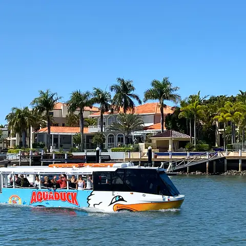 Sunshine Coast Aquaduck cruise