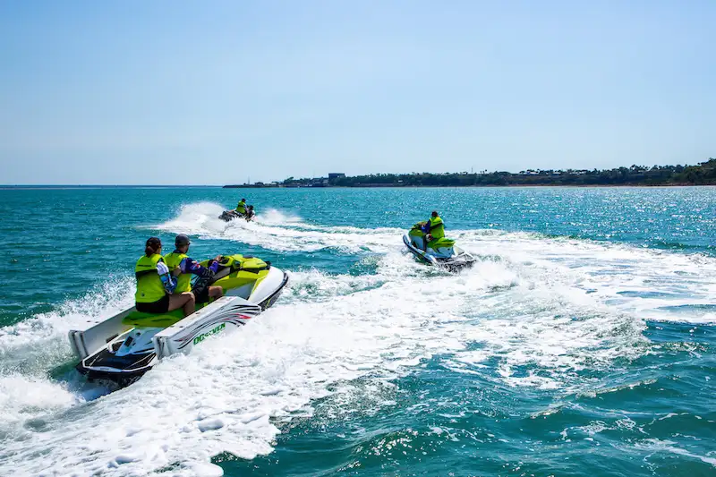 Golden Eye Sunset Jet Ski Tour | Option with Dinner @ Dock One