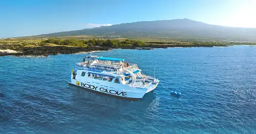 Snorkel and Dolphin Watching Catamaran Tour from Kona