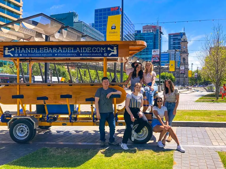 Adelaide Pedal Bus Brunch Tour