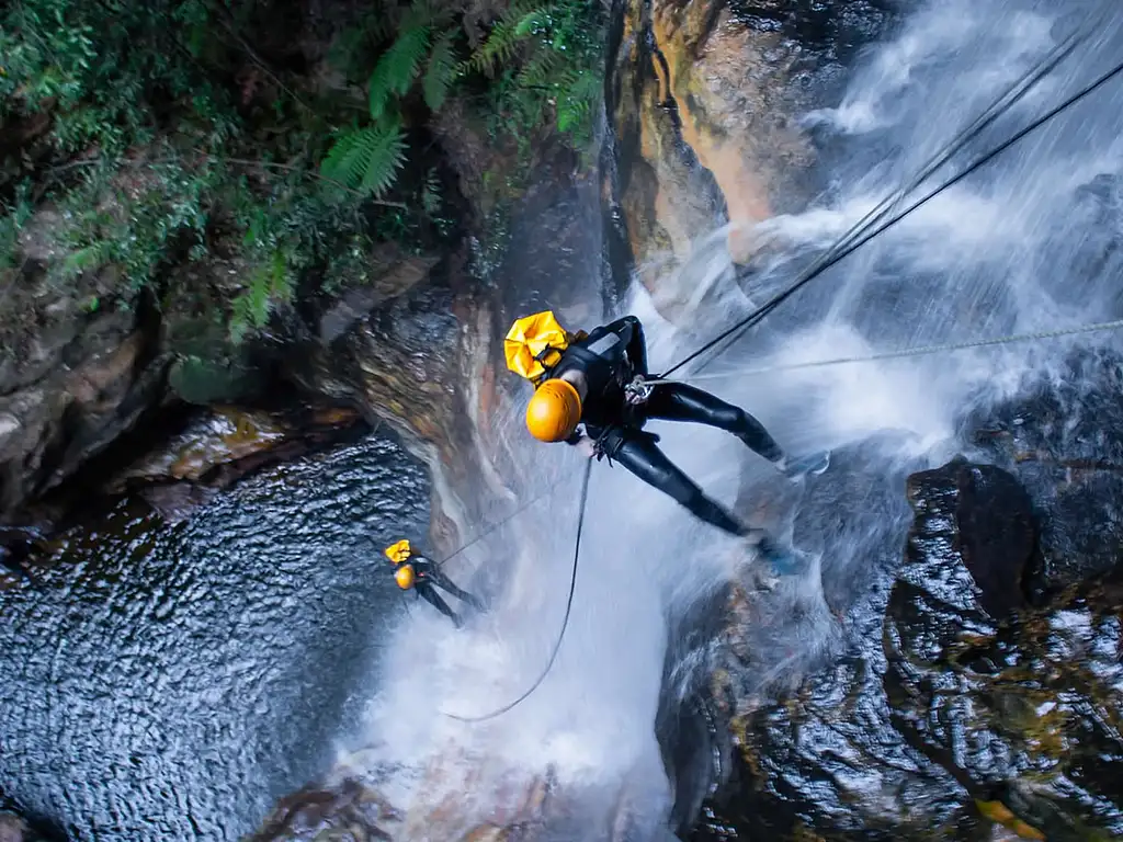 Empress Canyon Abseiling & Canyoning Adventure with Lunch | Blue Mountains