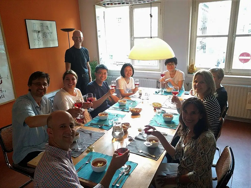 Traditional Dutch Dinner in an Amsterdam Canal House