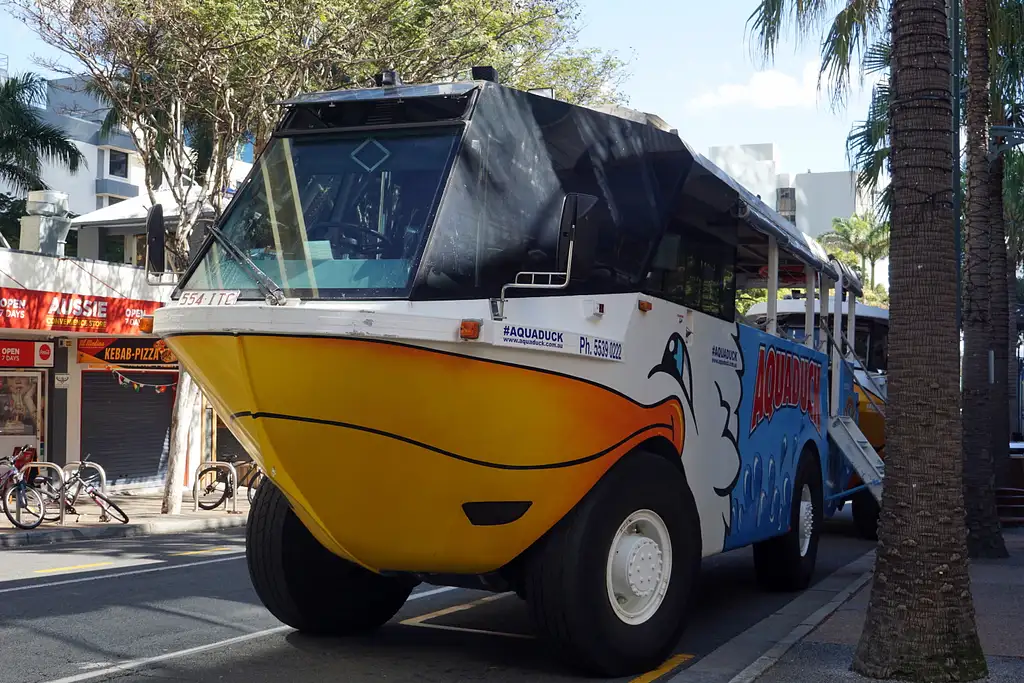 Gold Coast Aquaduck City Tour & River Cruise