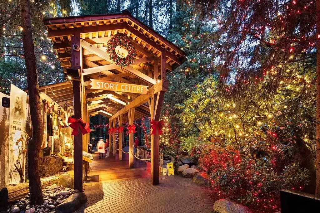 Vancouver and Capilano Canyon Lights Christmas Guided Tour