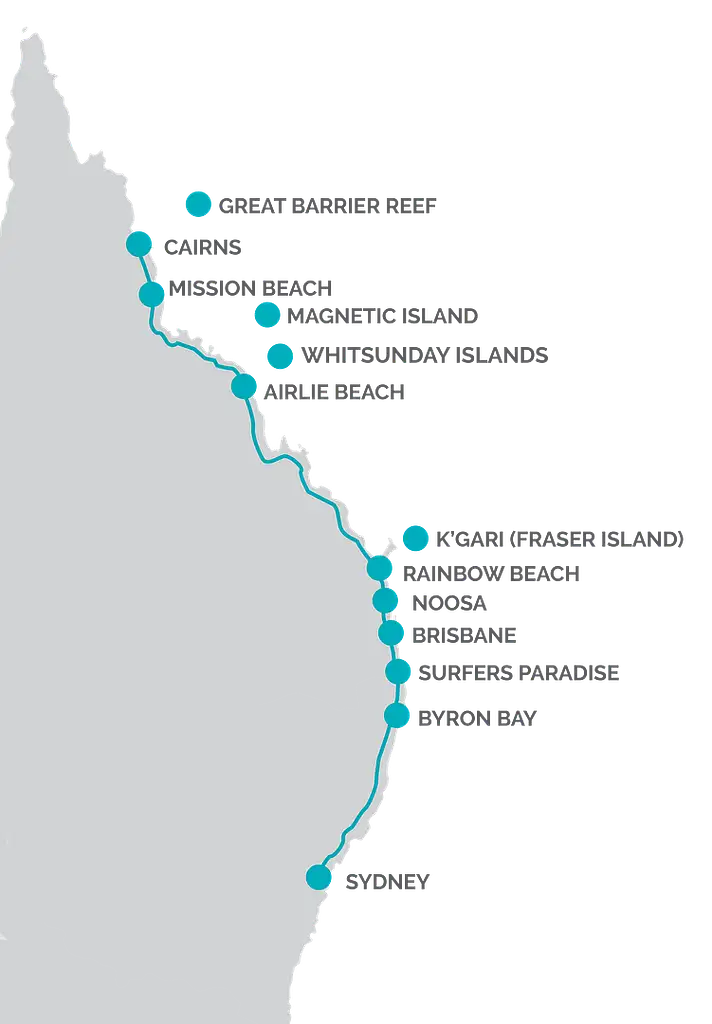 6 Week Ultimate East Coast Australia Tour | Sydney To Cairns