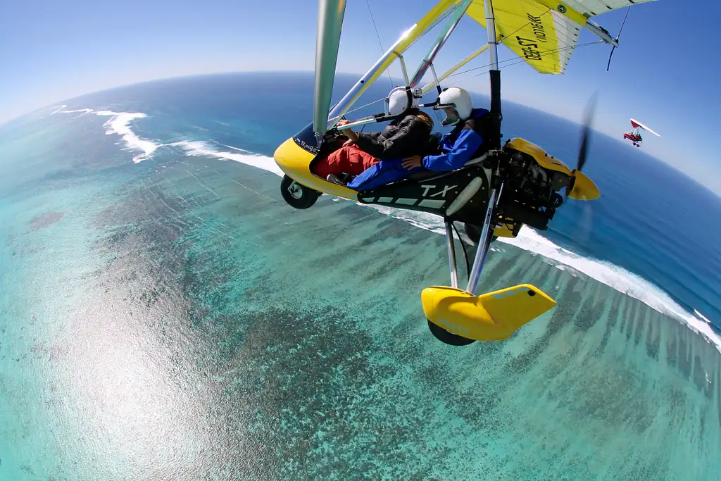 60 min Birds Eye View Ningaloo Microlight Lesson