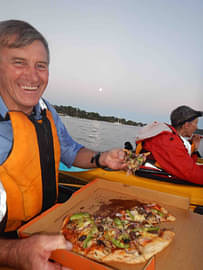 Sunset 'Pizza and Paddle' Kayak Tour - Batemans Bay