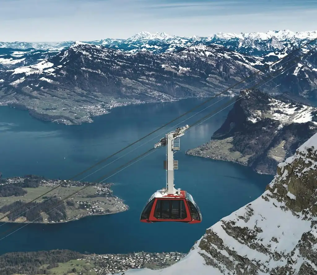 Mt. Pilatus Self-guided Trip by Cable Car from and to Kriens