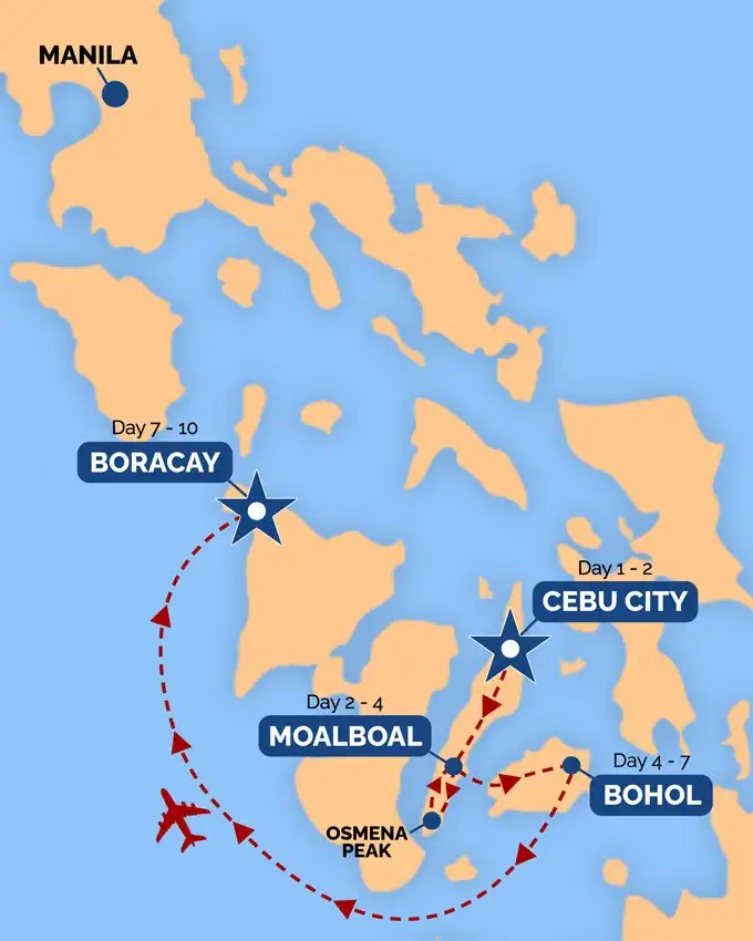 10 Day Philippines East Classic Cebu to Boracay Tour | One Life Adventures