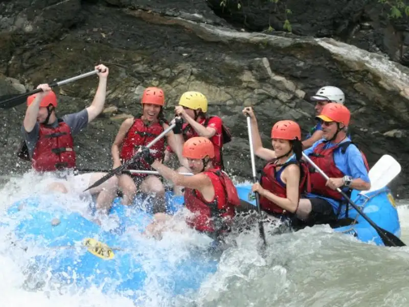 Whitewater Rafting Savegre River from Jacó