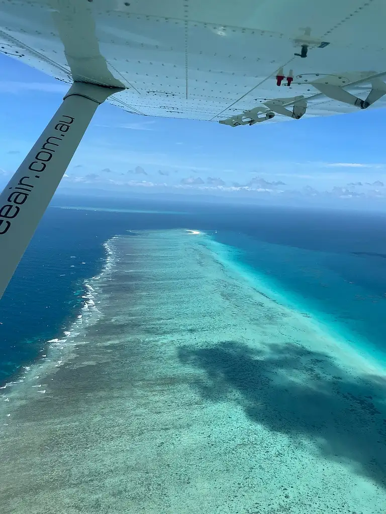 Outer Edges of The Great Barrier Reef Scenic Flight