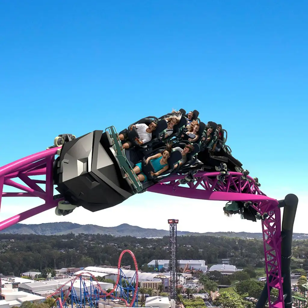 VILLAGE ROADSHOW 7 DAY PASS: Warner Bros Movie World/Sea World/Wet N Wild