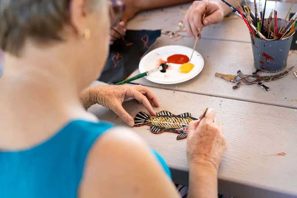 Aboriginal Art Workshop & Berry Springs Nature Park, Explore & Swim