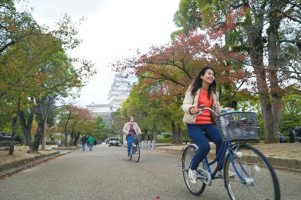 Himeji Castle Town Guided Bike Tour With Lunch | Half-day