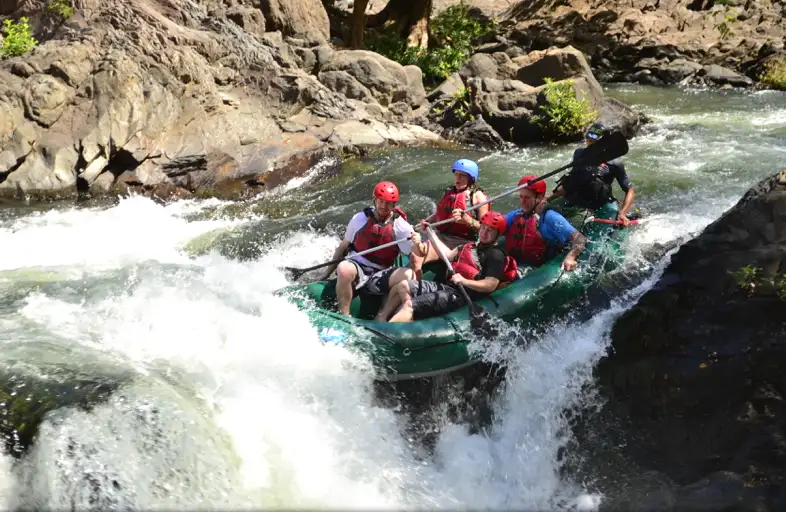 White Water Rafting at Tenorio River