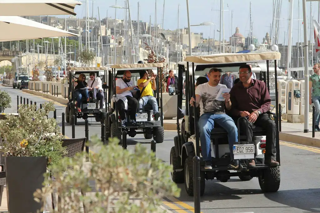 Electric Buggy Tour of the Three Cities of Malta | Group of 3 People