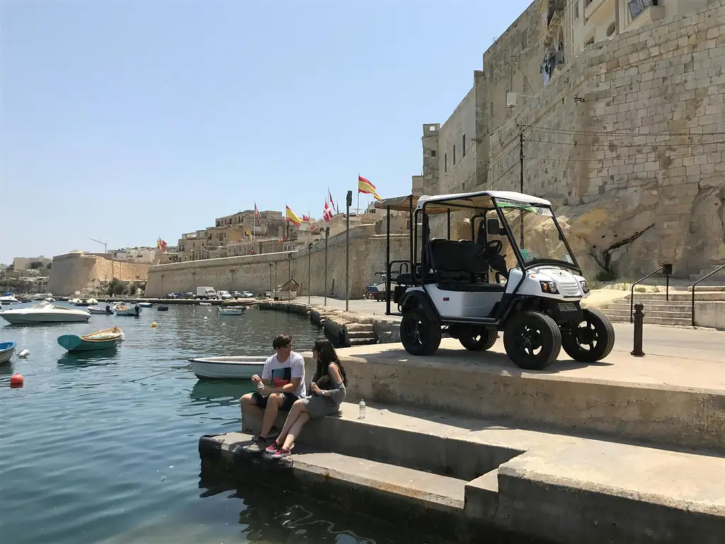 Electric Buggy Tour of the Three Cities of Malta | Group of 3 People