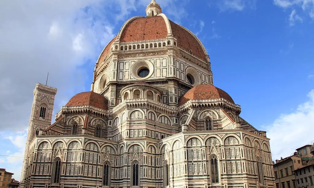 Entry to the Florence Cathedral Complex And Brunelleschi's Dome
