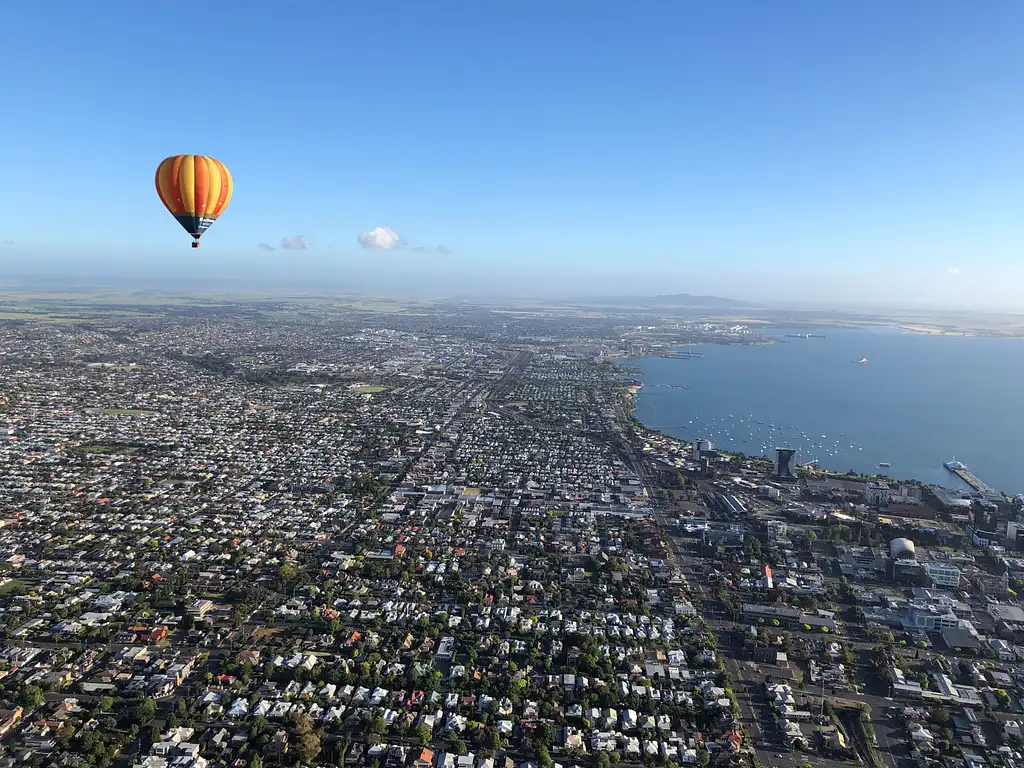 The Great Ocean Balloon Flight: Geelong and Bellarine | Includes Breakfast