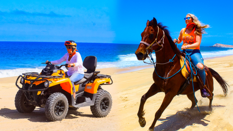 ATV and horse ride tour