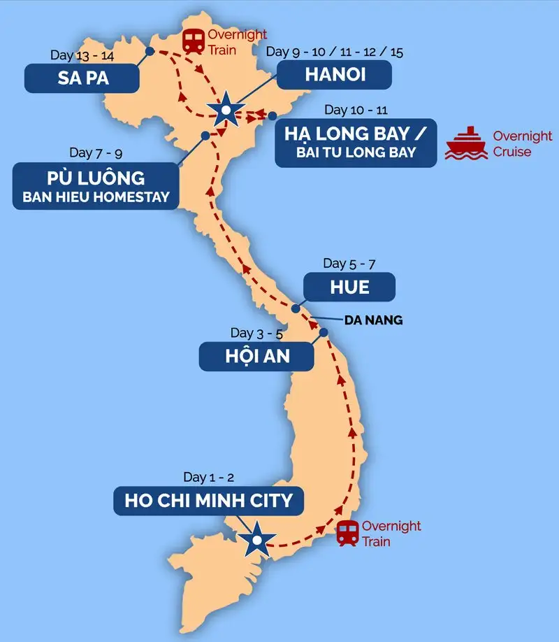 15 Day Vietnam Classic Ho Chi Minh to Hanoi | One Life Adventures