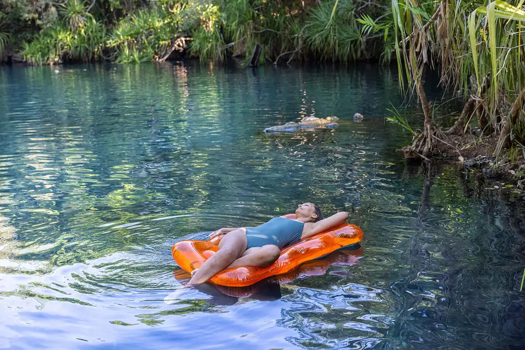Spectacular Jumping Crocodile River Cruise & Berry Springs Nature Park, Freshwater Swimming Hole | Darwin