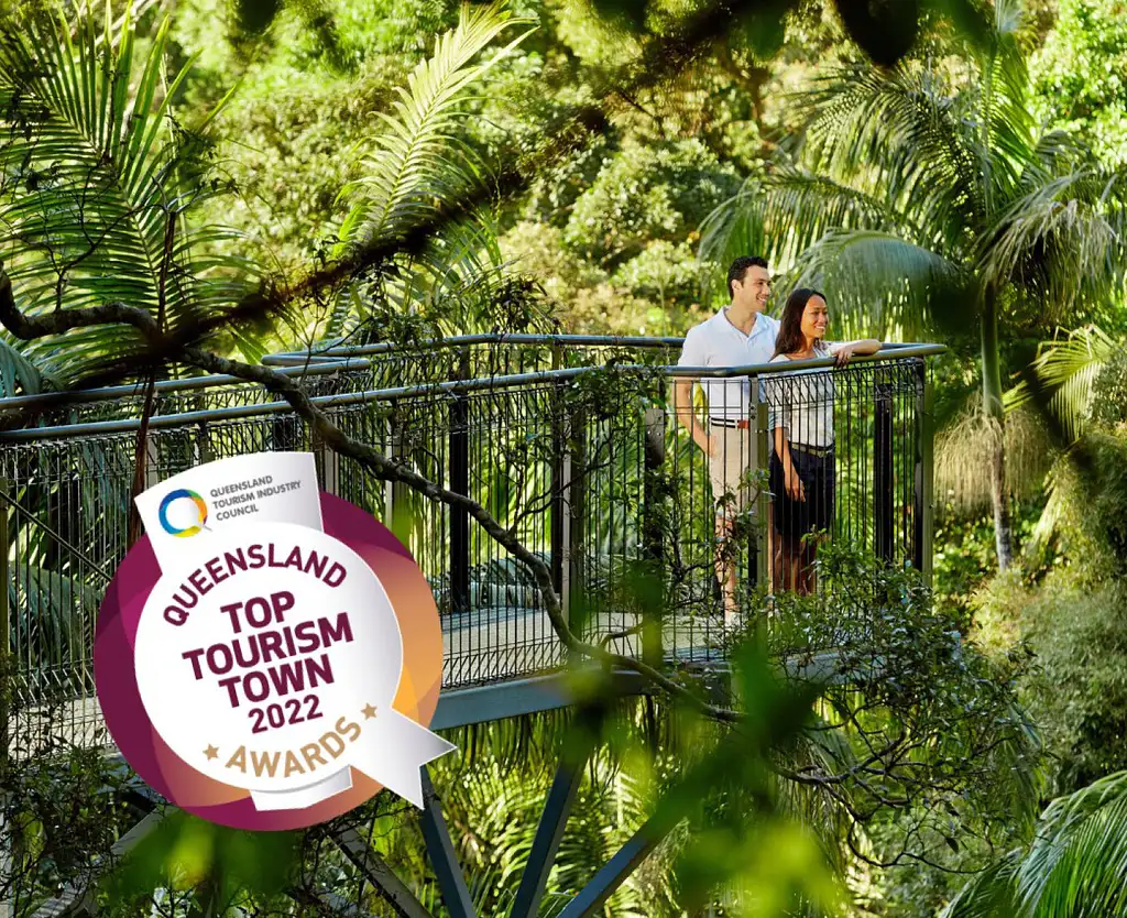Mt Tamborine Rainforest Skywalk + Hop on Hop Off Pass from Gold Coast