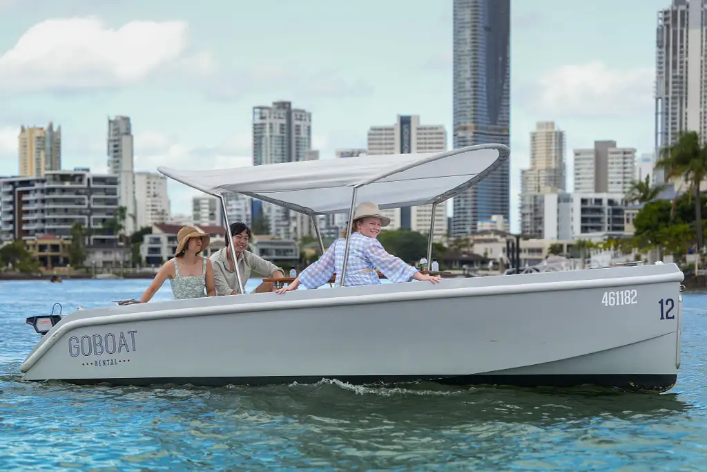 Gold Coast GoBoat Hire | Electric Picnic Boat
