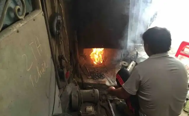 Knife Making in Traditional Vietnamese Blacksmith Village