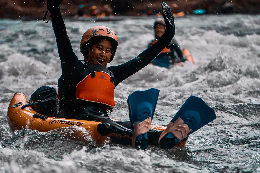 Action Bug Rafting - Rangitaiki River